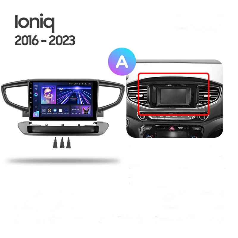 Navigatie Auto Teyes CC3L Hyundai Ioniq 2016-2023 4+64GB 9" IPS Octa-core 1.6Ghz, Android 4G Bluetooth 5.1 DSP - Varianta A - imagine 6