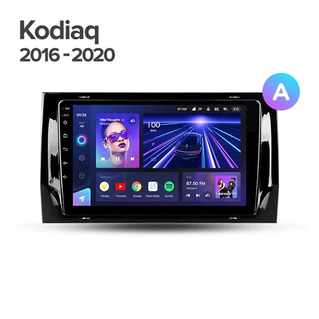 Navigatie Auto Teyes CC3L Skoda Kodiaq 2017-2021 4+32GB 9" IPS Octa-core 1.6Ghz, Android 4G Bluetooth 5.1 DSP - Varianta A - imagine 7
