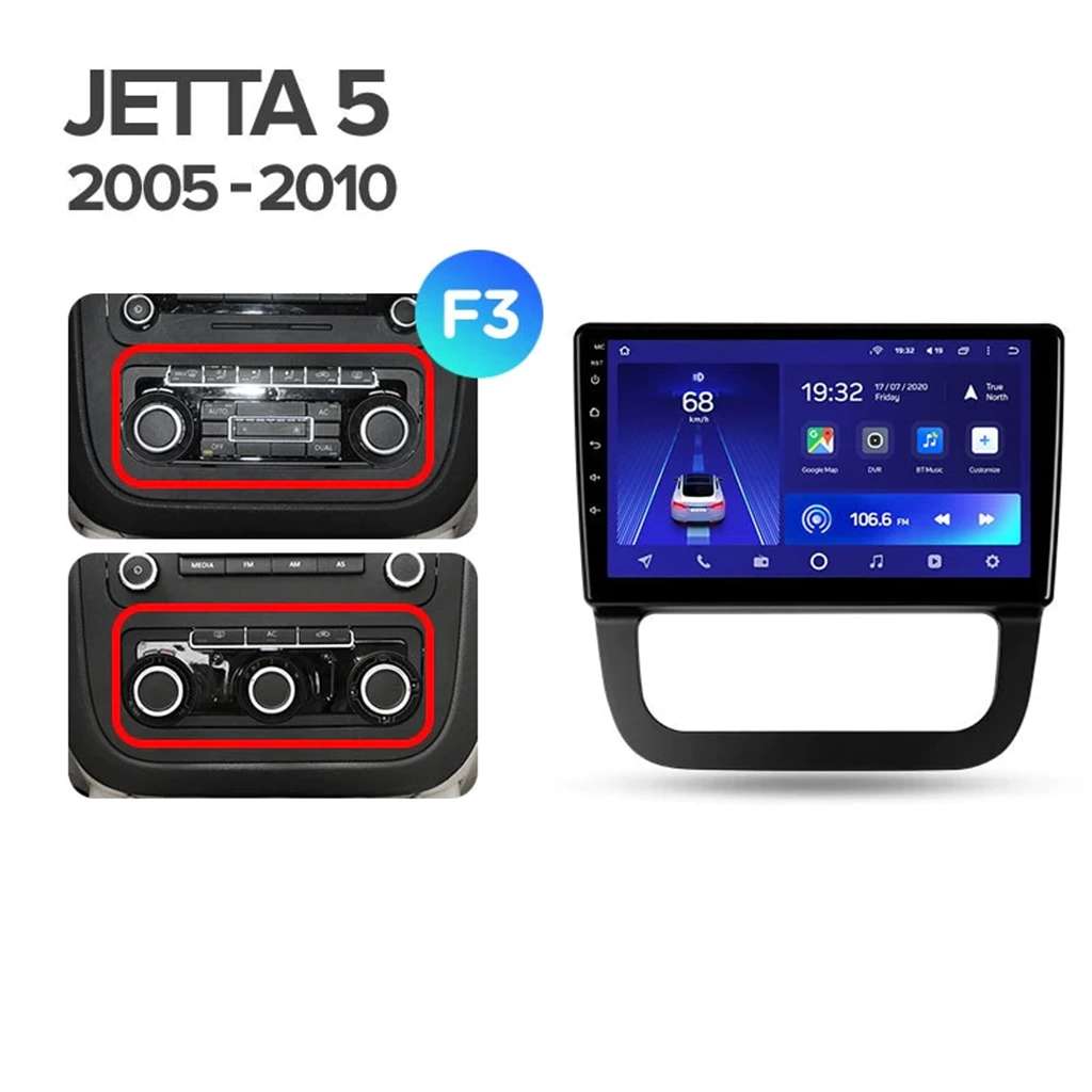 Navigatie Auto Teyes CC3L Volkswagen Jetta 5 2005-2010 4+64GB 10.2" IPS Octa-core 1.6Ghz, Android 4G Bluetooth 5.1 DSP - Varianta B - imagine 9