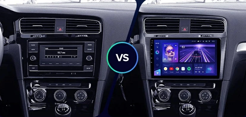 Navigatie Auto Teyes CC3 2K Volkswagen Golf 7 2012-2020 4+32GB 10.36" QLED Octa-core 2Ghz Android 4G Bluetooth 5.1 DSP - Varianta B - imagine 3