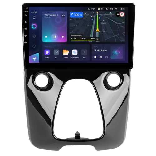 Navigatie Auto Teyes CC3L Peugeot 108 2014-2021 4+64GB 10.2″ IPS Octa-core 1.6Ghz, Android 4G Bluetooth 5.1 DSP – Varianta A