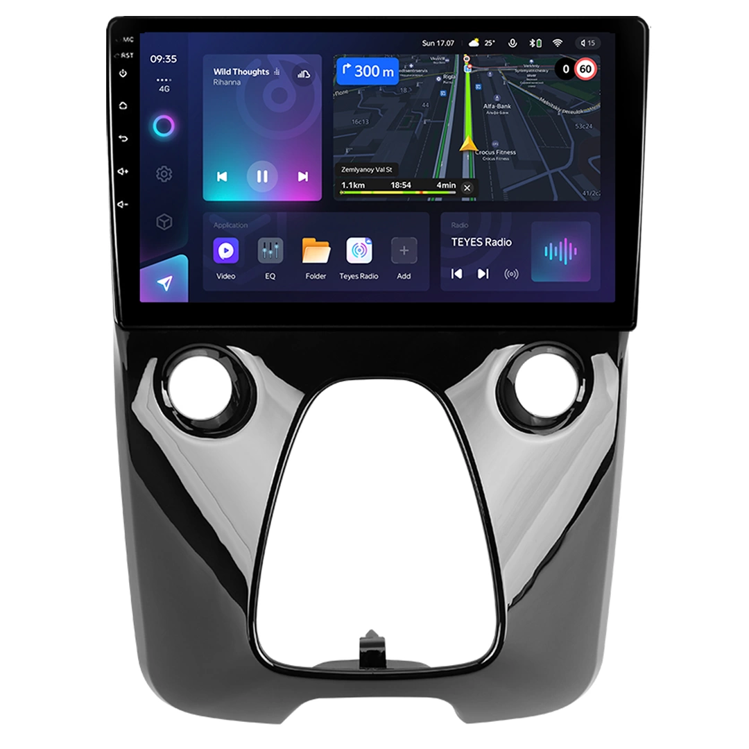Navigatie Auto Teyes CC3L Peugeot 108 2014-2021 4+64GB 10.2" IPS Octa-core 1.6Ghz